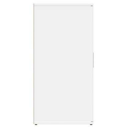 vidaXL Sideboards 2 pcs White 59x39x80 cm Engineered Wood