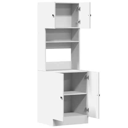 vidaXL Kitchen Cabinet White 60x50x180 cm Engineered Wood