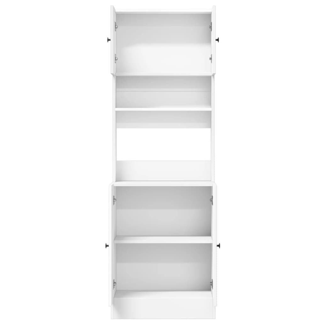vidaXL Kitchen Cabinet White 60x50x180 cm Engineered Wood