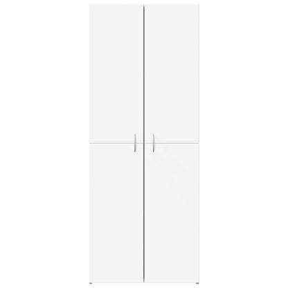 vidaXL File Cabinet White 60x32x153 cm Engineered Wood