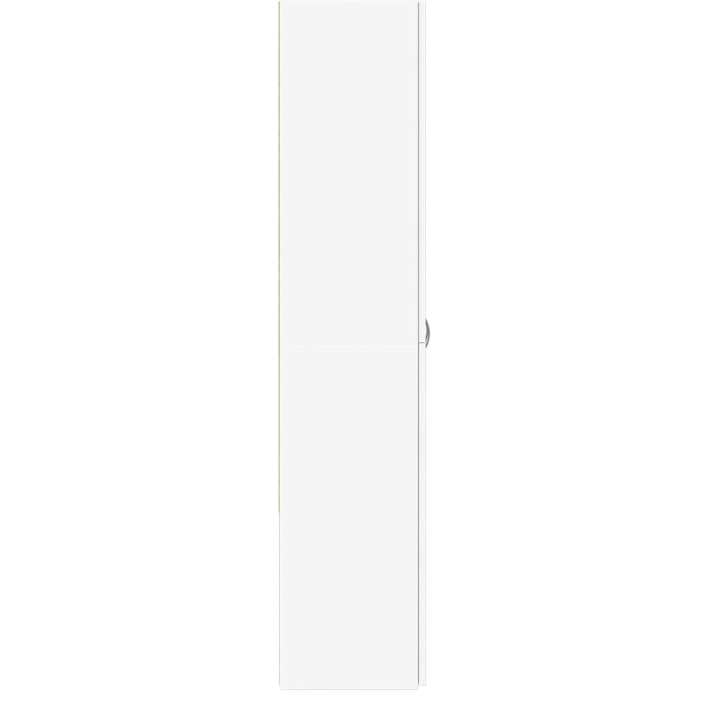 vidaXL File Cabinet White 60x32x153 cm Engineered Wood