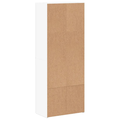 vidaXL File Cabinet White 60x32x153 cm Engineered Wood