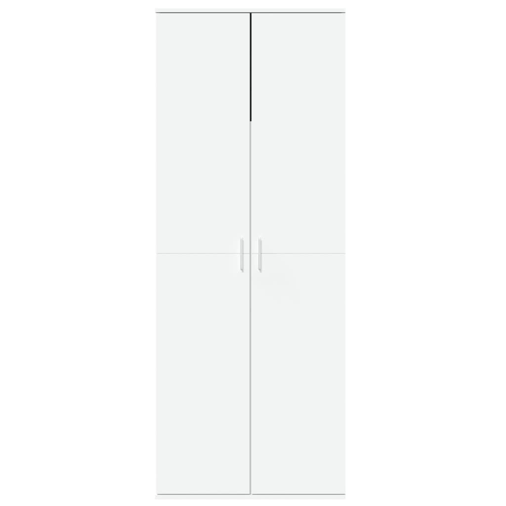 vidaXL Highboard White 70x35x180 cm Engineered Wood