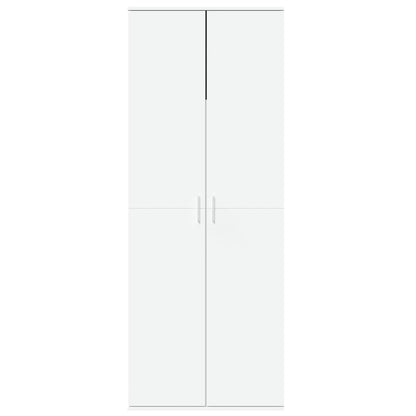 vidaXL Highboard White 70x35x180 cm Engineered Wood