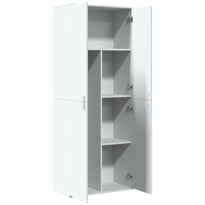 vidaXL Highboard White 70x35x180 cm Engineered Wood