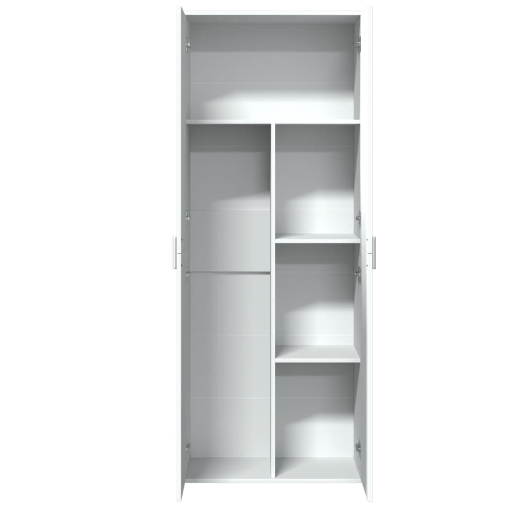 vidaXL Highboard White 70x35x180 cm Engineered Wood