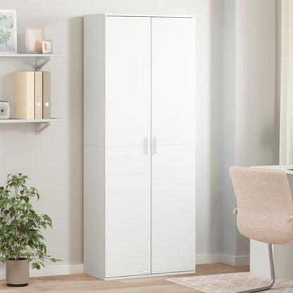 vidaXL Highboard White 70x35x180 cm Engineered Wood