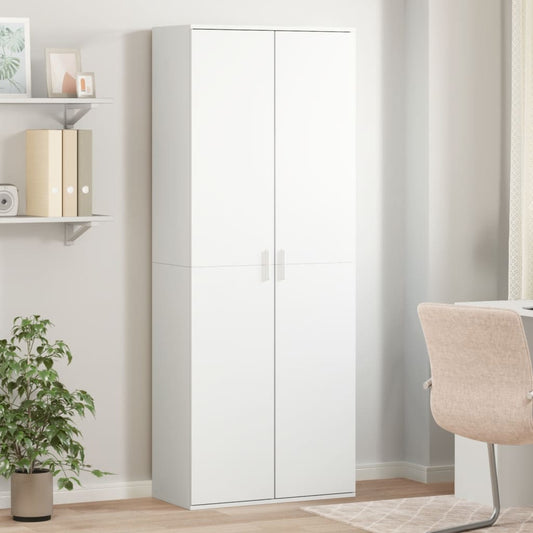 vidaXL Highboard White 70x35x180 cm Engineered Wood