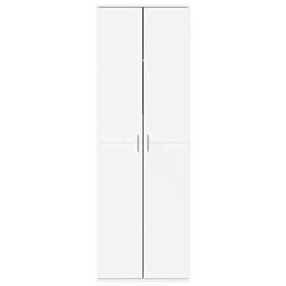 vidaXL Highboard White 60x35x180 cm Engineered Wood