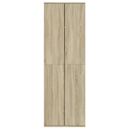 vidaXL Highboard Sonoma Oak 60x35x180 cm Engineered Wood