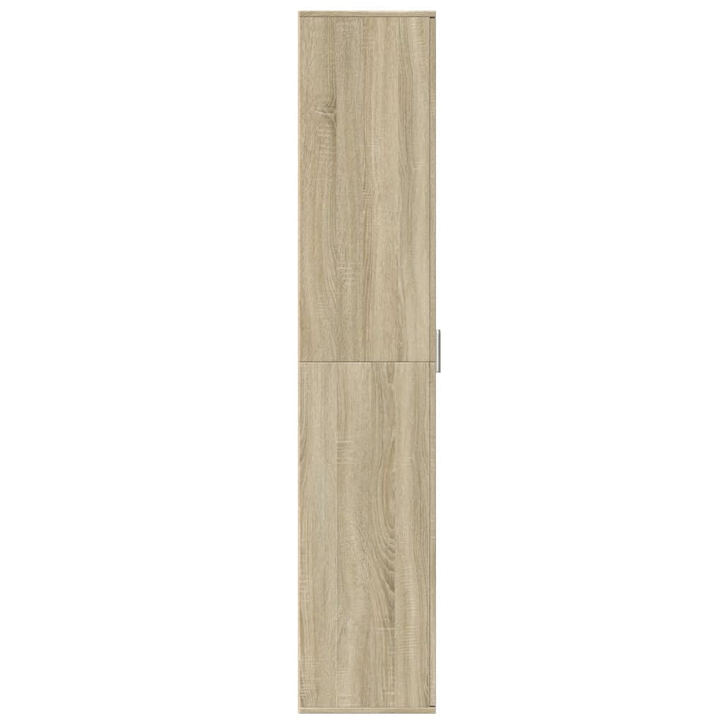 vidaXL Highboard Sonoma Oak 60x35x180 cm Engineered Wood