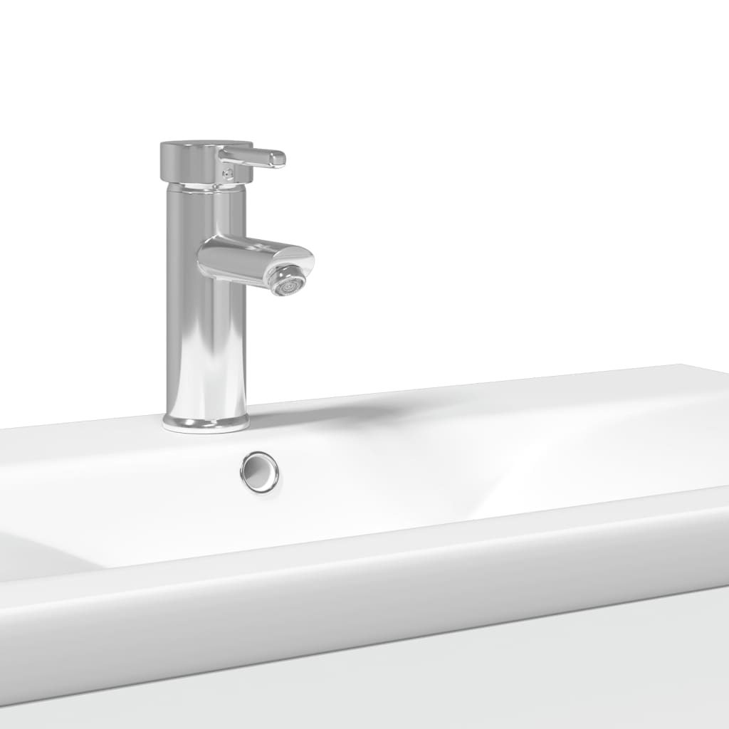 vidaXL Bathroom Sink Cabinet | White | Engineered wood | 80 x 38.5 x 48 cm