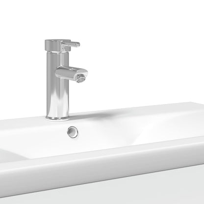 vidaXL Bathroom Sink Cabinet | White | Engineered wood | 80 x 38.5 x 48 cm