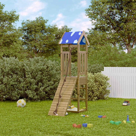 vidaXL Outdoor Playset Impregnated Wood Pine