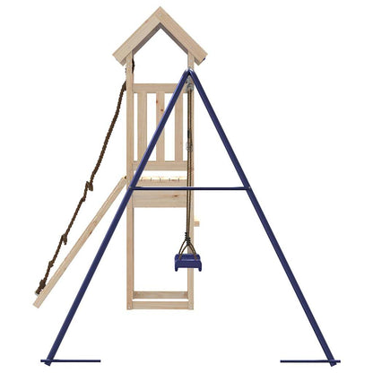 vidaXL Outdoor Playset Solid Wood Pine