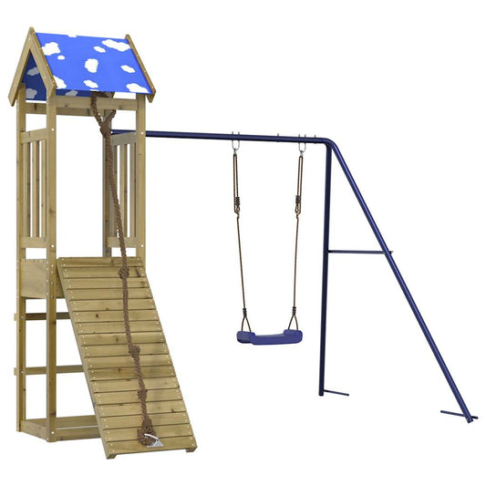 vidaXL Outdoor Playset Impregnated Wood Pine
