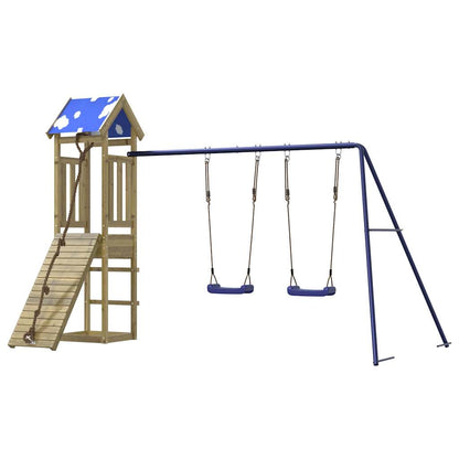 vidaXL Outdoor Playset Impregnated Wood Pine