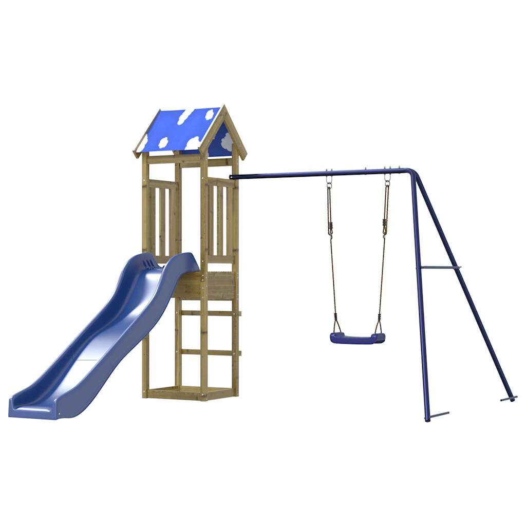 vidaXL Outdoor Playset Impregnated Wood Pine