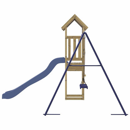 vidaXL Outdoor Playset Impregnated Wood Pine