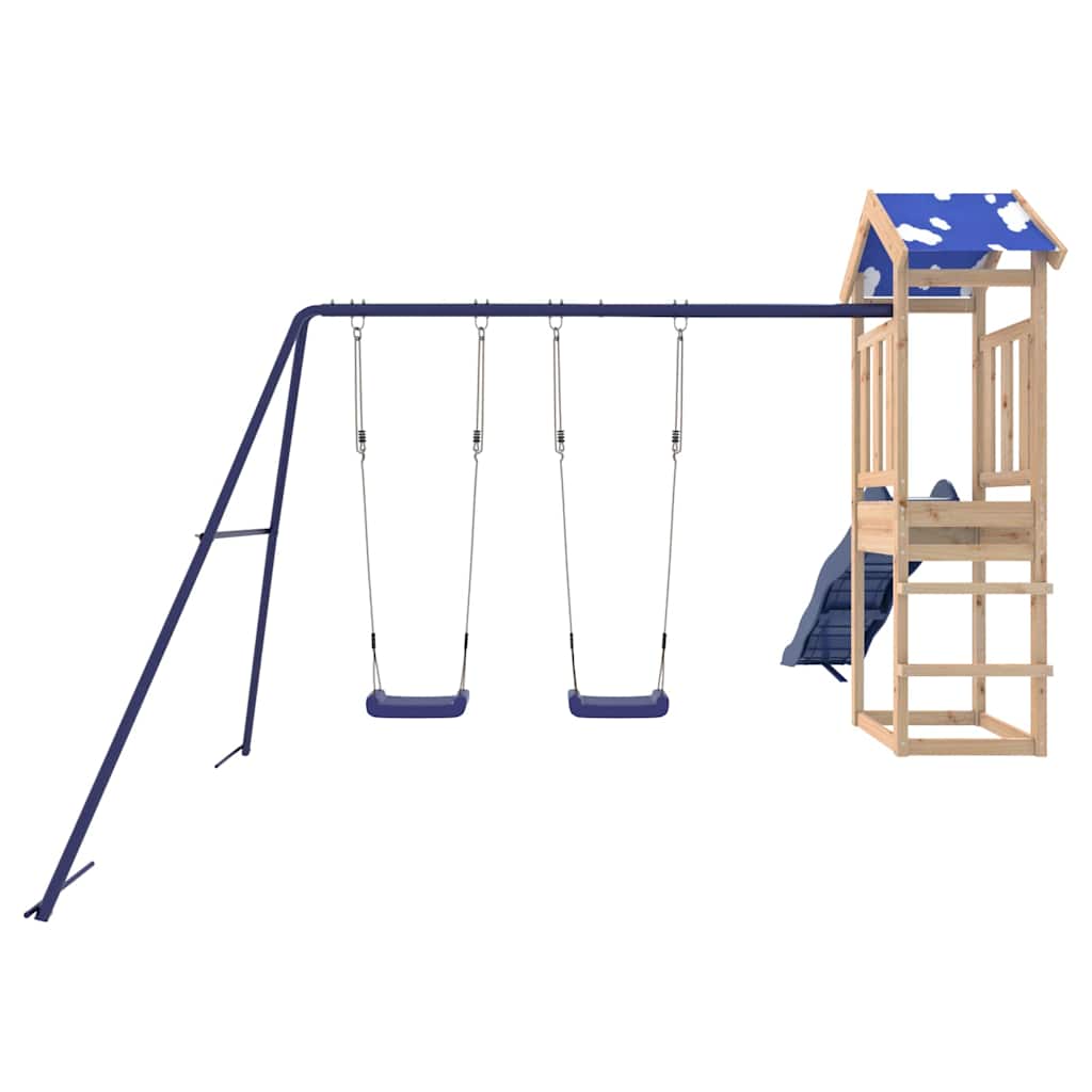 vidaXL Outdoor Playset Solid Wood Pine