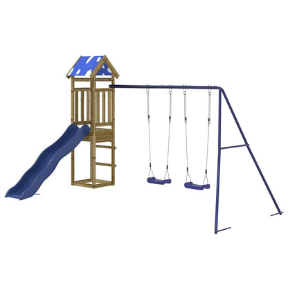 vidaXL Outdoor Playset Impregnated Wood Pine