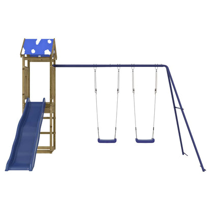 vidaXL Outdoor Playset Impregnated Wood Pine