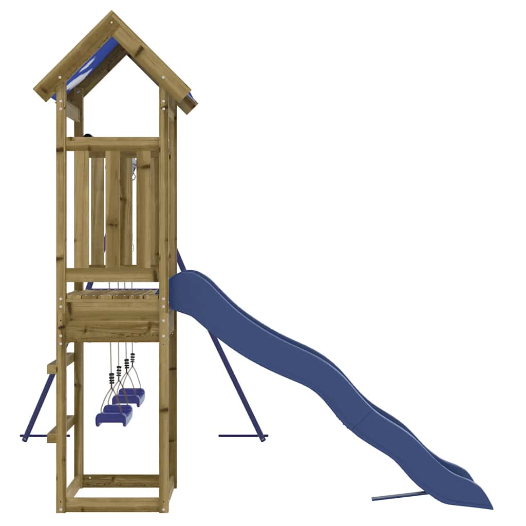 vidaXL Outdoor Playset Impregnated Wood Pine