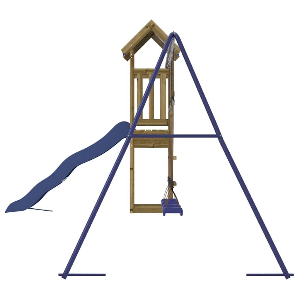 vidaXL Outdoor Playset Impregnated Wood Pine