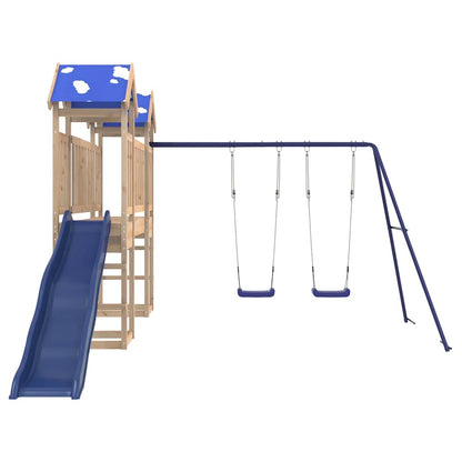 vidaXL Outdoor Playset Solid Wood Pine