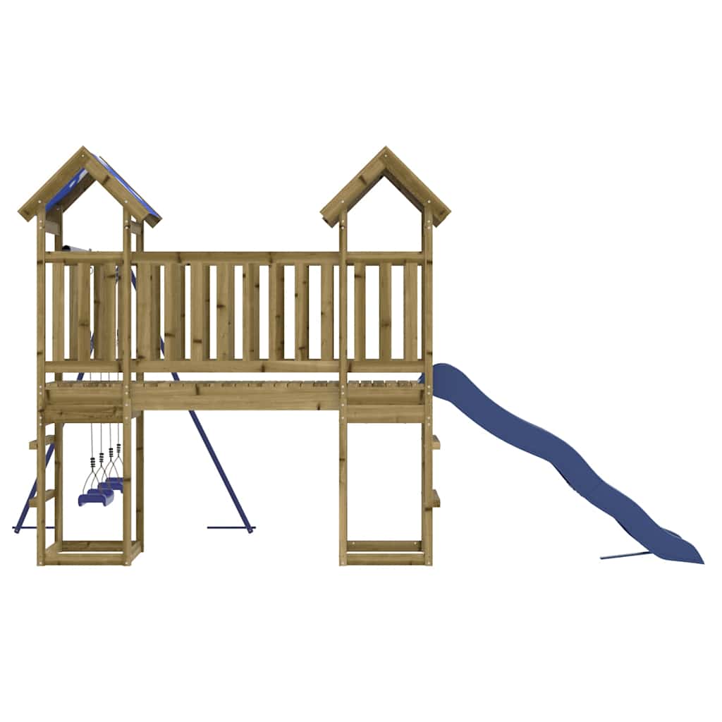 vidaXL Outdoor Playset Impregnated Wood Pine
