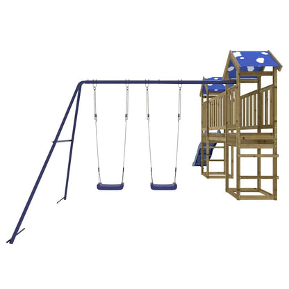 vidaXL Outdoor Playset Impregnated Wood Pine