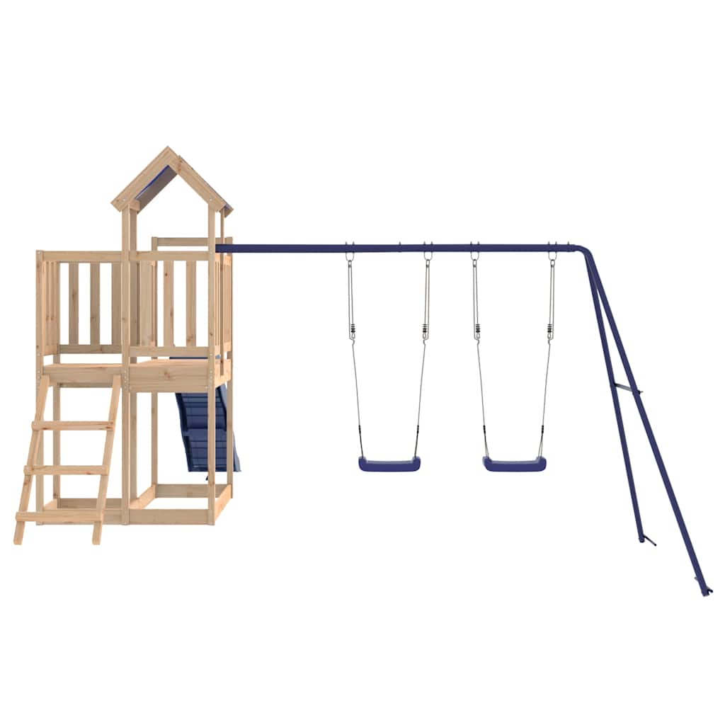vidaXL Outdoor Playset Solid Wood Pine