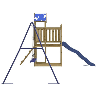 vidaXL Outdoor Playset Impregnated Wood Pine
