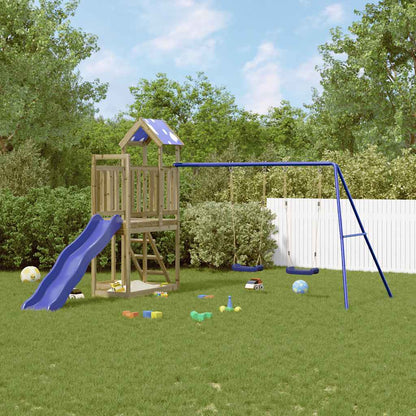 vidaXL Outdoor Playset Impregnated Wood Pine