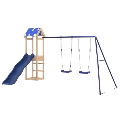 vidaXL Outdoor Playset Solid Wood Pine