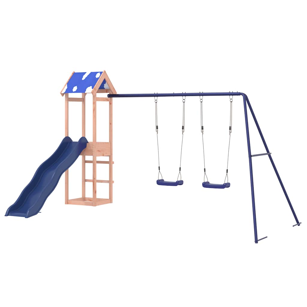vidaXL Outdoor Playset Solid Wood Douglas