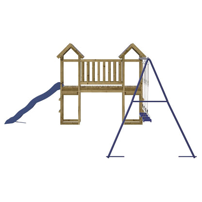 vidaXL Outdoor Playset Impregnated Wood Pine