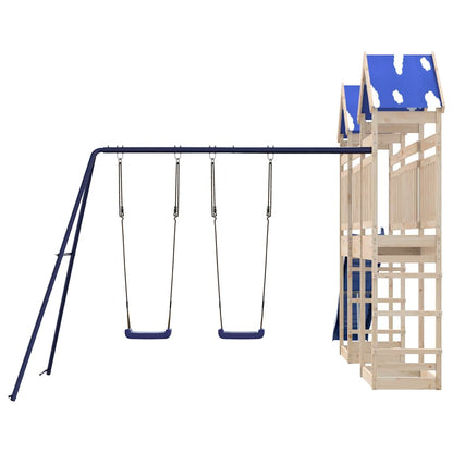 vidaXL Outdoor Playset Solid Wood Pine