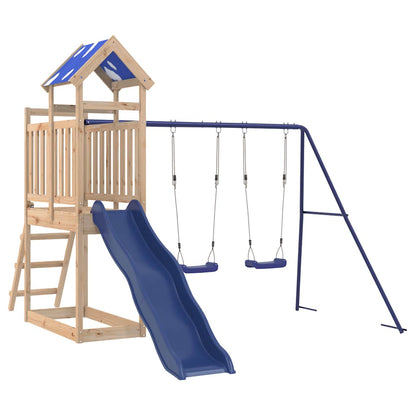 vidaXL Outdoor Playset Solid Wood Pine