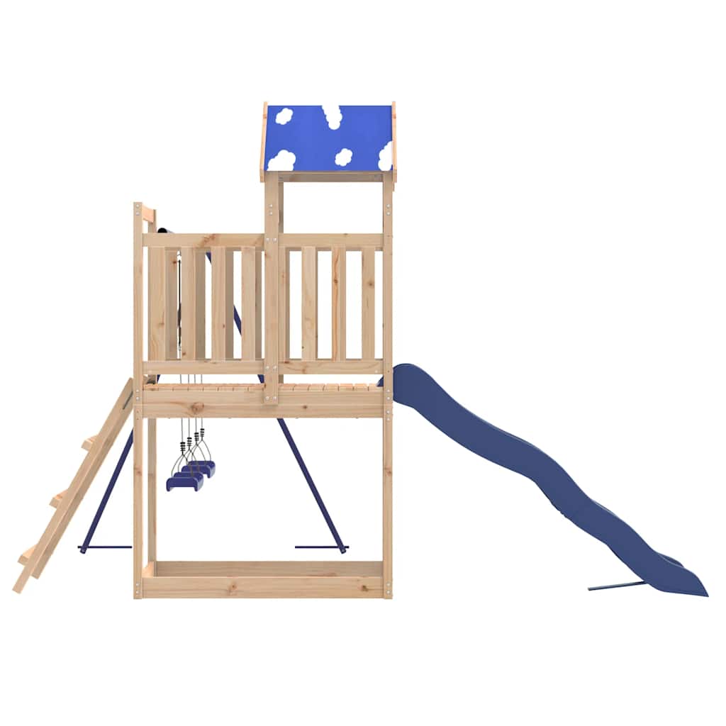 vidaXL Outdoor Playset Solid Wood Pine