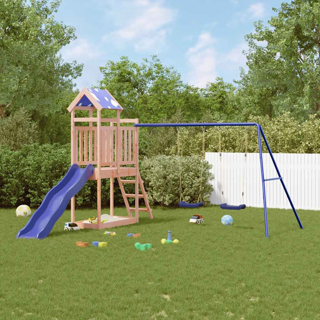 vidaXL Outdoor Playset Solid Wood Douglas