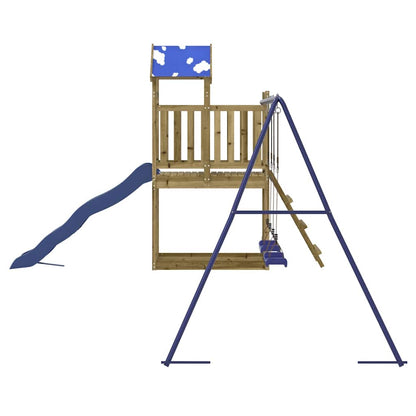 vidaXL Outdoor Playset Impregnated Wood Pine