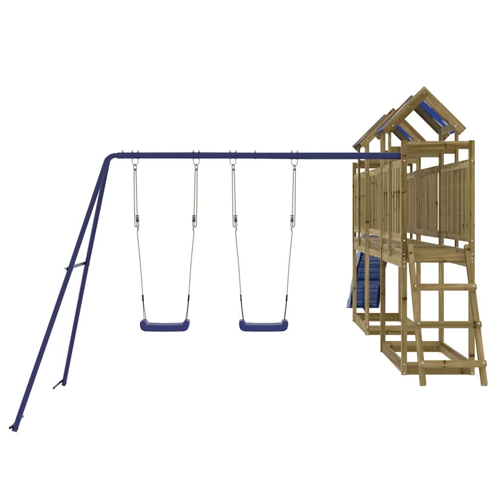 vidaXL Outdoor Playset Impregnated Wood Pine