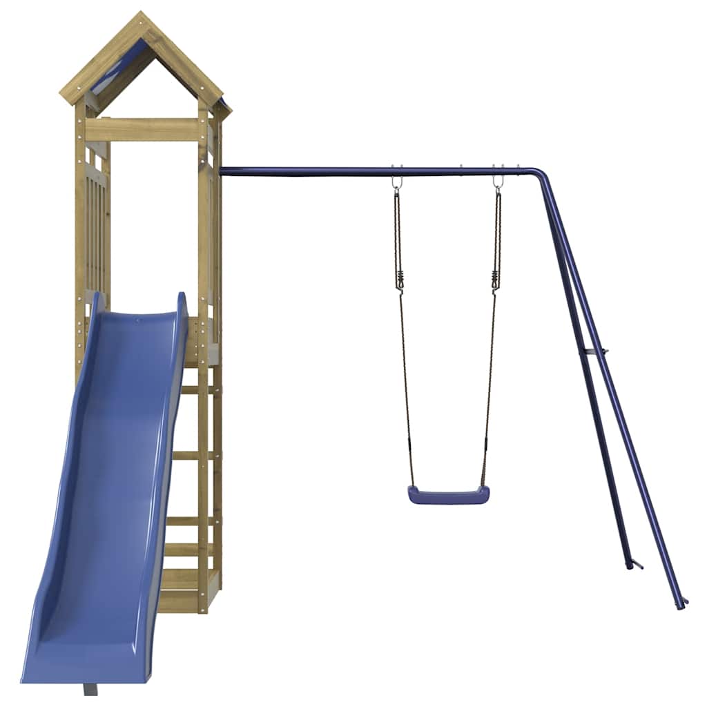 vidaXL Outdoor Playset Impregnated Wood Pine