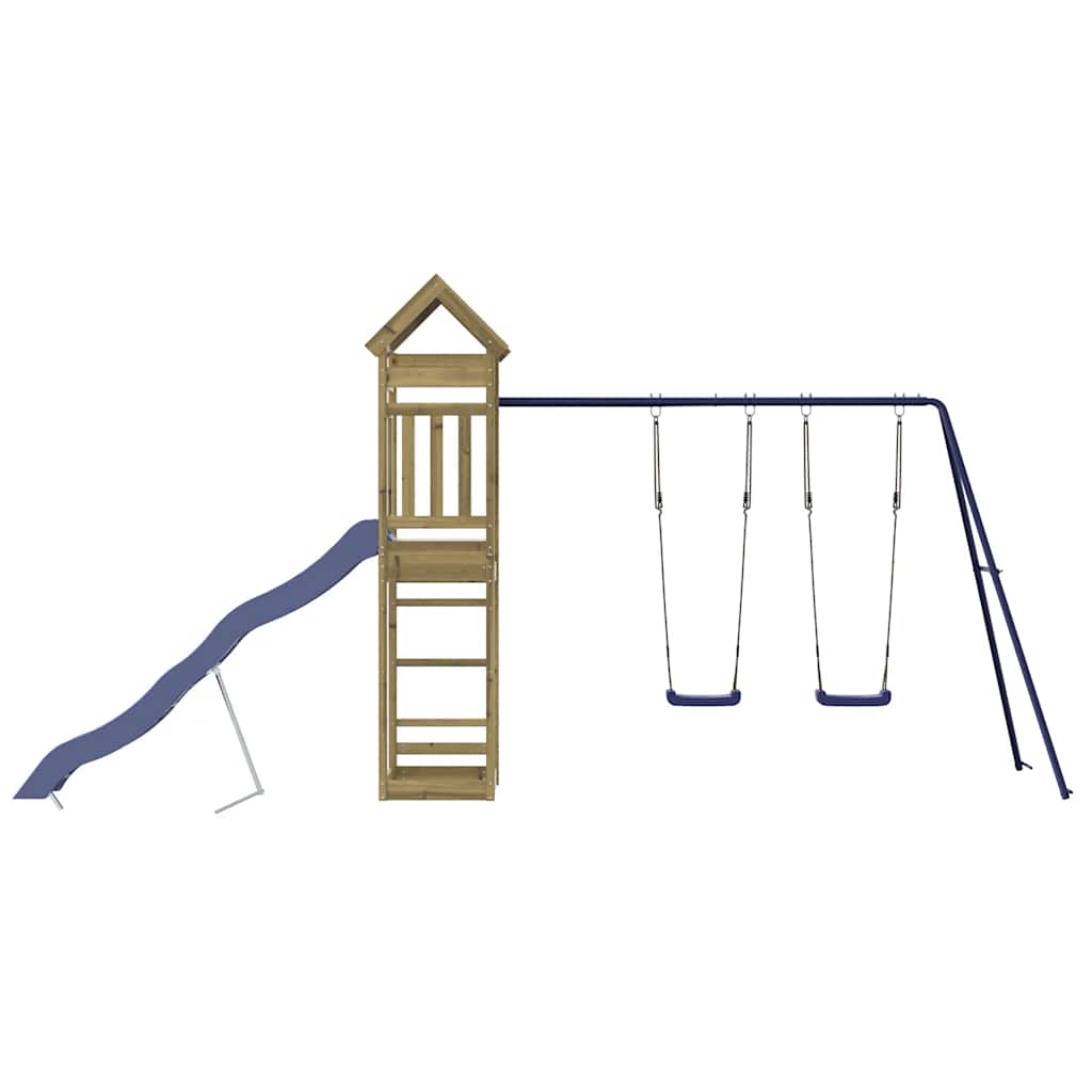 vidaXL Outdoor Playset Impregnated Wood Pine