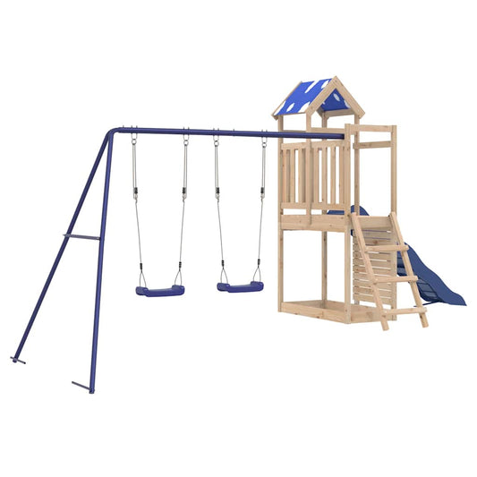 vidaXL Outdoor Playset Solid Wood Pine