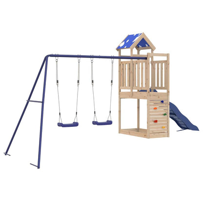 vidaXL Outdoor Playset Solid Wood Pine