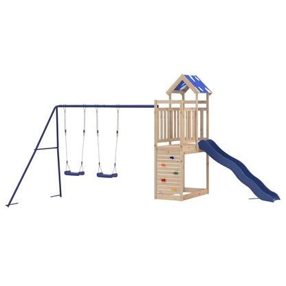 vidaXL Outdoor Playset Solid Wood Pine