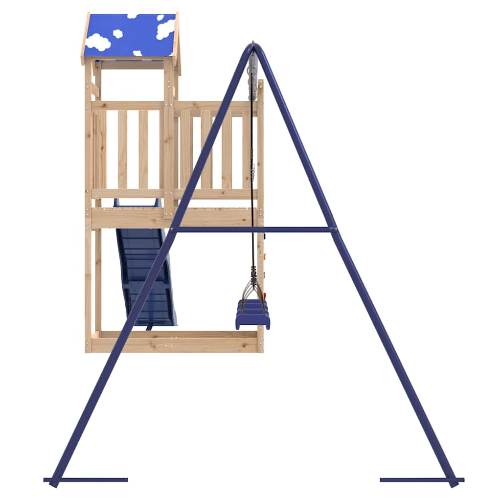 vidaXL Outdoor Playset Solid Wood Pine
