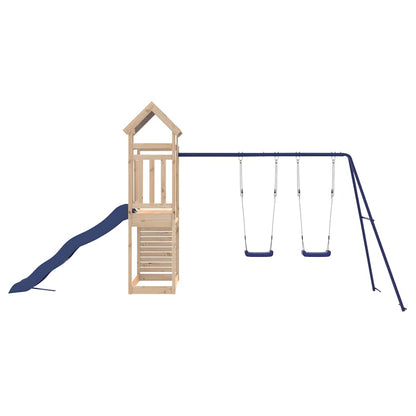vidaXL Outdoor Playset Solid Wood Pine